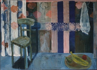  Still Life With Chair And Curtain